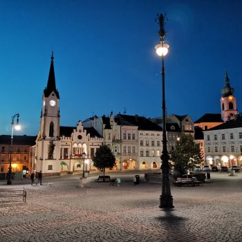 Náměstí Trutnov v noci
