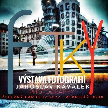 plakat vystavy jaroslava kavalka - tancici dum