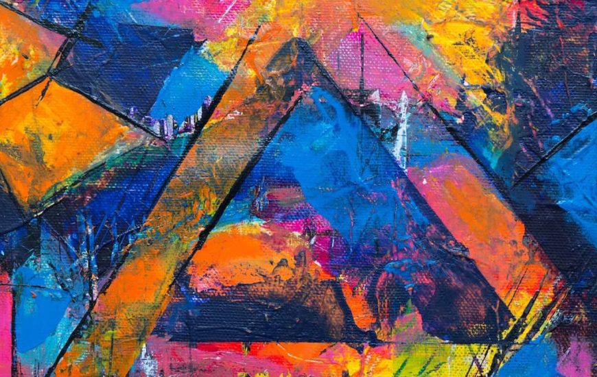 pestrobarevné graffiti